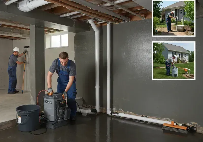 Basement Waterproofing and Flood Prevention process in Fowler, MI